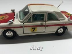 England Dinky Toys No. 205 Lotus Cortina Rally Car Vintage Diecast Meccano Ltd