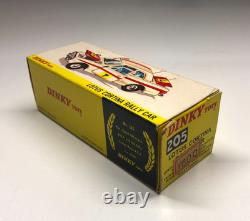 England Dinky Toys No. 205 Lotus Cortina Rally Car Vintage Diecast Meccano Ltd