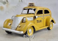 European Finery 112 Scale 1930 Yellow American Model Taxi Decoration Sale DEAL