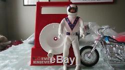Evil knievel Back To Basic toys, Ideal toys, Stunt Cycle, Dragster. Funny car