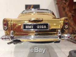 Exotic Vintage Aston Martin DB5 GT Gold Plated Spy Car
