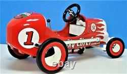 F1gp Race Mini Pedal Car Metal Hot Rod Indy Racer TOO SMALL TO RIDE toy RED