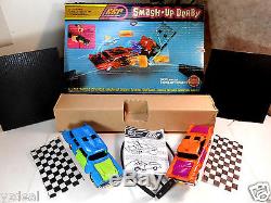 First Complete Kenner Ssp Smash Up Derby Demolition W Sonic Sound Promo Car Box