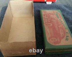 (FREE SHIP) Vintage Marusan friction japan tin toy dick Tracy style police car