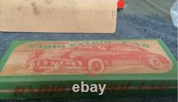 (FREE SHIP) Vintage Marusan friction japan tin toy dick Tracy style police car