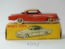 FRENCH DINKY TOYS BOXED No. 24Y STUDEBAKER COMMANDER VINTAGE 1955-57