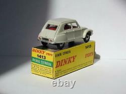 FRENCH DINKY TOYS No. 1413 VINTAGE 1969-71 BOXED DIECAST CITROEN DYANE VN MINT