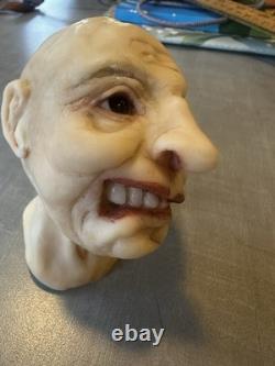 Fageol Toy Company Fageol Car Company Mid Century Puppet Head Scary Vintage 6104