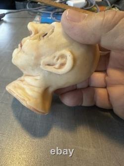 Fageol Toy Company Fageol Car Company Mid Century Puppet Head Scary Vintage 6104