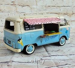 Fast Food Ice Cream Truck 118 Scale Car Model Diecast Gift Toy Vehicle Figurine