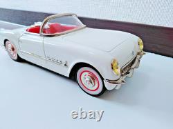 Fifties Corvette 1953 Japan Tin Toy Vintage-Style Convertible Car Near-Mint with B