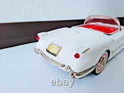 Fifties Corvette 1953 Japan Tin Toy Vintage-Style Convertible Car Near-Mint with B