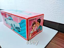 Fifties Corvette 1953 Japan Tin Toy Vintage-Style Convertible Car Near-Mint with B