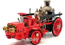 Fire Engine Truck Vintage Classic Antique Red Metal Pumper Car Pickup Promo