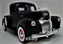 Ford 118 Pickup Truck Vintage Classic Wagon Car Metal Model Race