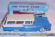 Ford Fairlane 500 Station Wagon Car Tin Friction Toy Ytf Japan In Blue Boxed