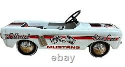 Ford Mustang MINI Pedal Car Metal Collector Model Classic Race Toy 1969 READ