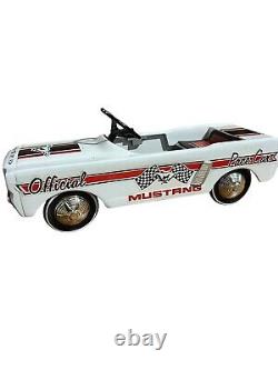 Ford Mustang MINI Pedal Car Metal Collector Model Classic Race Toy 1969 READ
