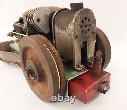 Freeman Brown Rarest 1st Stirling Hot Air Toy Ever Made Antique Steamroller Car