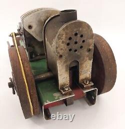 Freeman Brown Rarest 1st Stirling Hot Air Toy Ever Made Antique Steamroller Car