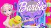 Frozen Elsa Doll Barbie Shower Review Toys Of The Barbie Bathworks Playset Disneycartoys Barbie Bath