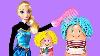 Frozen Play Doh Hair Salon Elsa And Anna Disney Frozen Vintage Play Dough Hair Cuts Disneycartoys