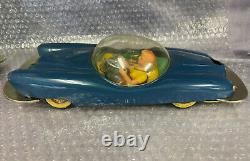 Futuristic Roadster Linemar / Kuramochi Japanese friction tin car toy vintage