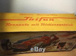 Germany 13 Niedermeier Tin Friction Race Car Original Box Works 1950 Pn