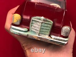 Gama 407 Antique Germany Toy Car Miniature Vintage Toy Old Mercedez