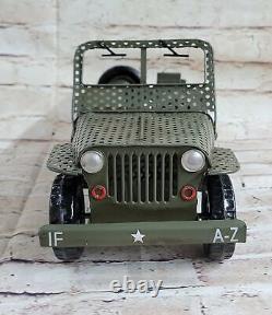 Green 1940 Willys-overland 112 Sale Antique Jeep Model Car Retro Hand Made