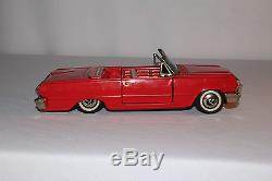 Haji, Made in Japan 1963 Chevrolet Impala Convertible Tin Friction Car, Original