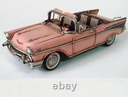 Handcrafted Detailed Classic Artwork 1957 Chevrolet Bel Air Nomad Decor Figure