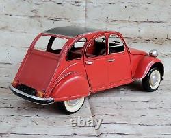 Handcrafted Detailed Vintage 1950 2CV Car Automobile Hot Cast Decor DEAL