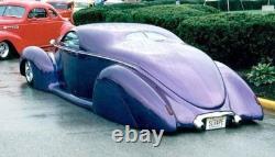 Hot Rod Ford Mercury Merc Chopped Custom1Race Car Dragster Racer TIN Metal Body