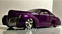 Hot Rod Ford Mercury Merc Chopped Custom1Race Car Dragster Racer TIN Metal Body