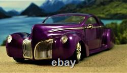 Hot Rod Ford Mercury Merc Chopped Custom1Race Car Dragster Racer TIN Metal Body