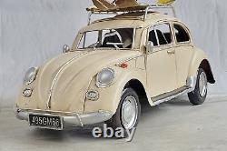 Hot Wheels Handcrafted 1957 Custom Decorative Beetle Bug Beige Vintage Decor