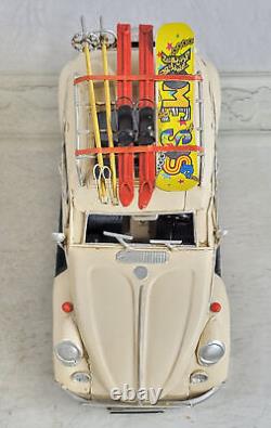 Hot Wheels Handcrafted 1957 Custom Decorative Beetle Bug Beige Vintage Decor