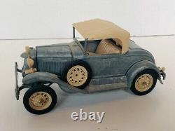 Hubley Car Lancaster USA classic automobile coup Ford metal antique vtg toys USA