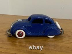 Hubley Chrysler Airflow Cast Iron Toy Car Vintage Toy A4-43