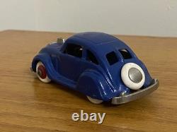 Hubley Chrysler Airflow Cast Iron Toy Car Vintage Toy A4-43