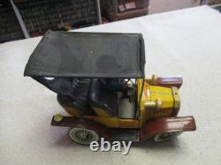 Hubley Mr Magoo Tin Litho Car Does Not Work 1961 With Canopy Read