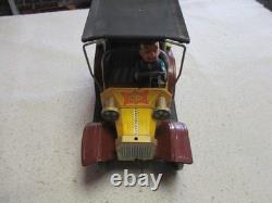 Hubley Mr Magoo Tin Litho Car Does Not Work 1961 With Canopy Read