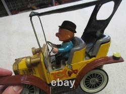 Hubley Mr Magoo Tin Litho Car Does Not Work 1961 With Canopy Read