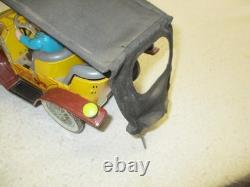 Hubley Mr Magoo Tin Litho Car Does Not Work 1961 With Canopy Read