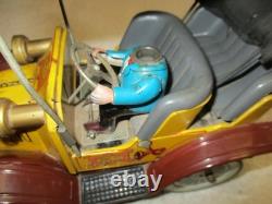 Hubley Mr Magoo Tin Litho Car Does Not Work 1961 With Canopy Read