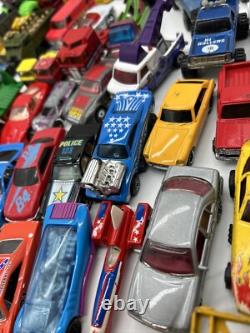 Huge Vtg Lot Of 102 Toy Cars Matchbox Hot Wheels & Others 60's 70's 80's & 90's