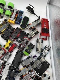 Huge Vtg Lot Of 102 Toy Cars Matchbox Hot Wheels & Others 60's 70's 80's & 90's