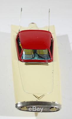 Ichida Ford Gyron Concept Car Battery Op. Vtg Tin Japan, Yonezawa, Masudaya, Nomura