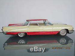 Ichiko 17.5 Buick Electra Flattop Friction Toy Car Made In Japan Rare No Res